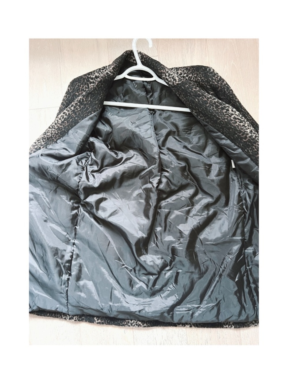Vintage | Black Leopard Print Jacket | Y2K Chic Blazer Jacket - Picture 9 of 10